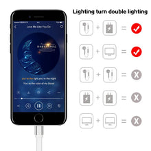 Load image into Gallery viewer, 2-in-1 Charging audio adapter for iphone