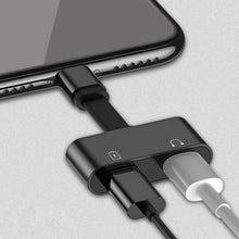 Load image into Gallery viewer, 2-in-1 Charging audio adapter for iphone